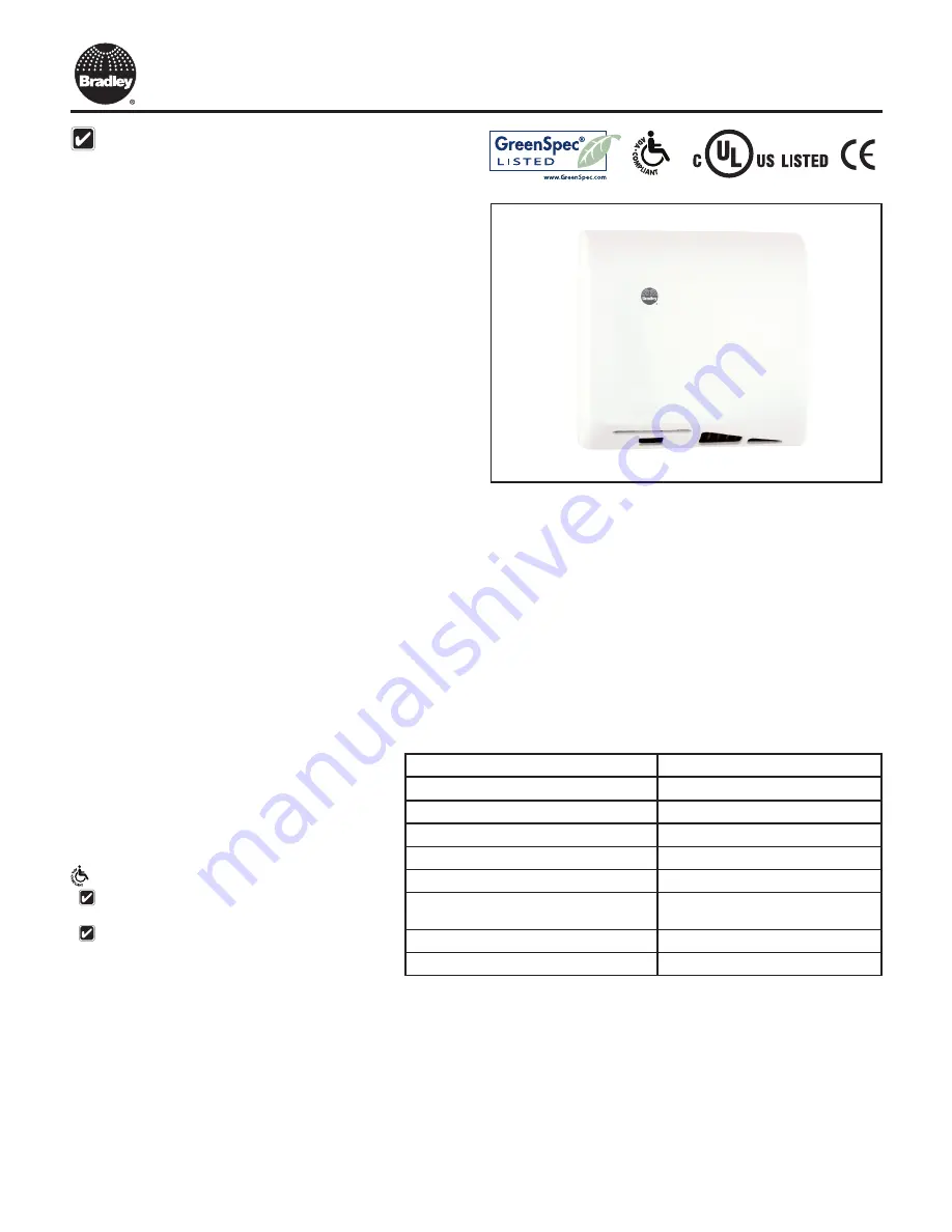 Bradley 2902-2800 Manual Download Page 1