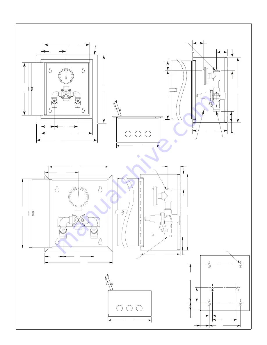 Bradley EFX8/S19-2000 Series Installation Instructions Manual Download Page 12