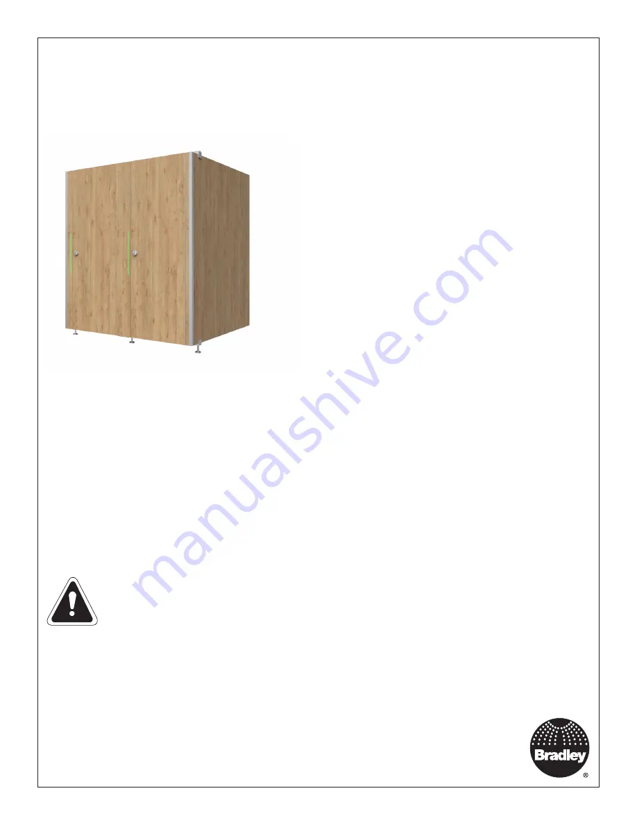 Bradley FLOAT Series Installation Manual Download Page 1