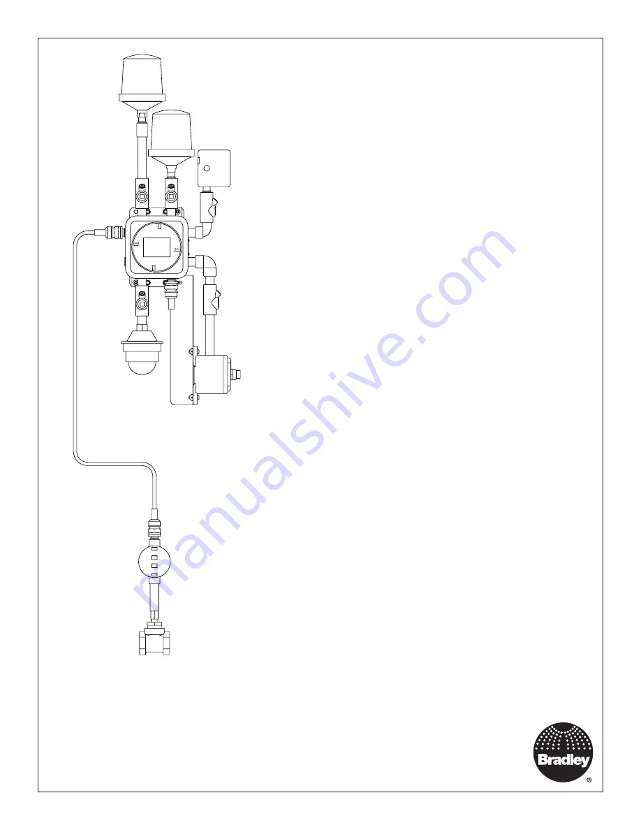 Bradley S19-324D2D Installation Manual Download Page 1