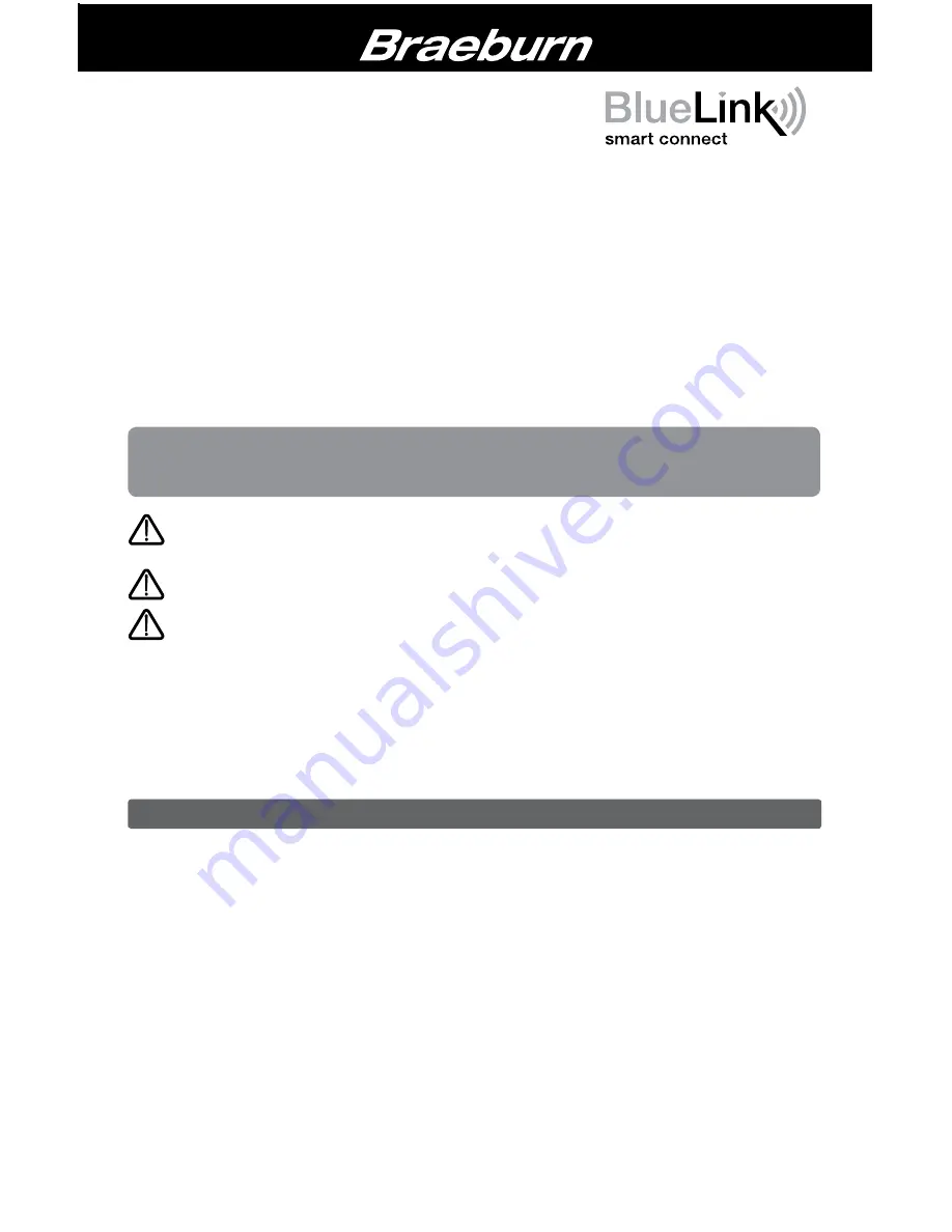 Braeburn 7320 Скачать руководство пользователя страница 1