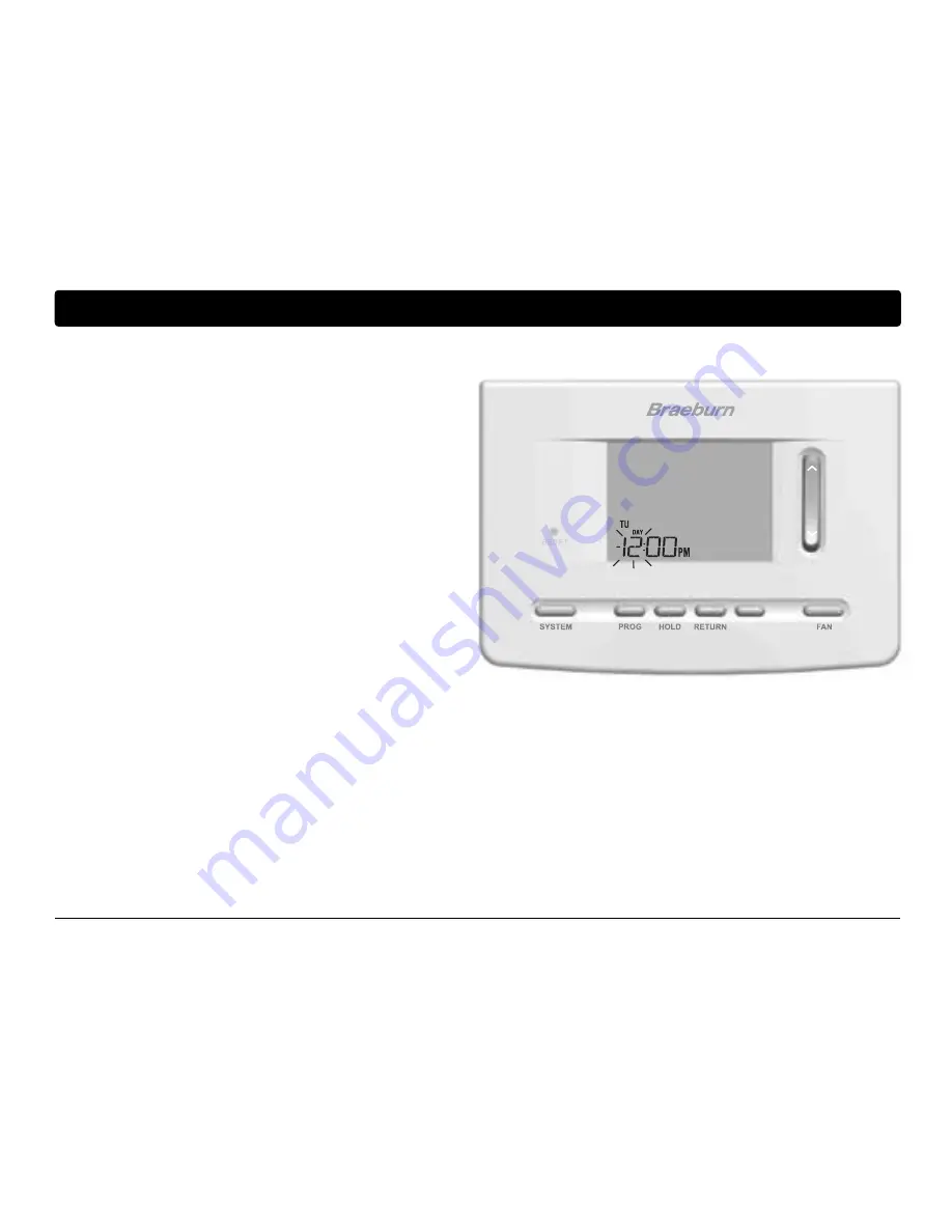 Braeburn BlueLink 7205 User Manual Download Page 11