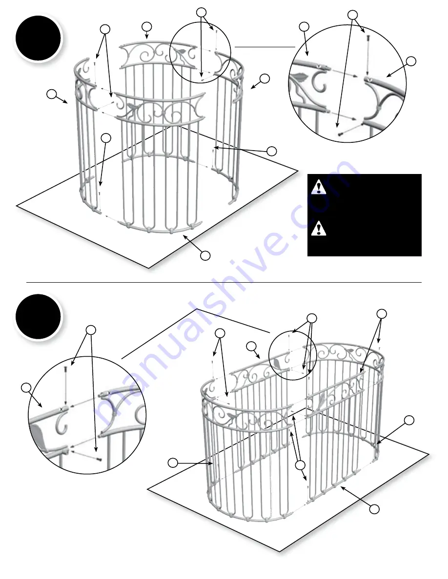 Bratt Decor J'adore BD-JA01-1 Assembly Instructions Manual Download Page 10