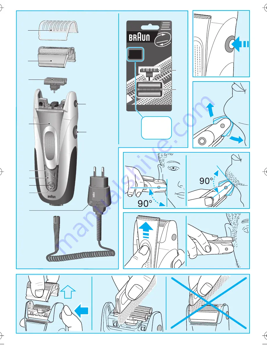 Braun 5735 Скачать руководство пользователя страница 3