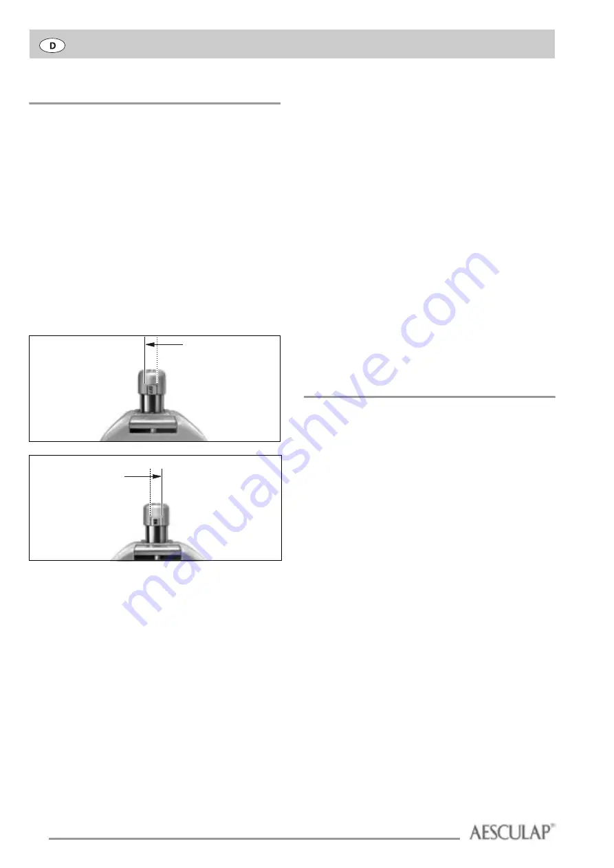 Braun Aesculap Acculan Manual Download Page 6