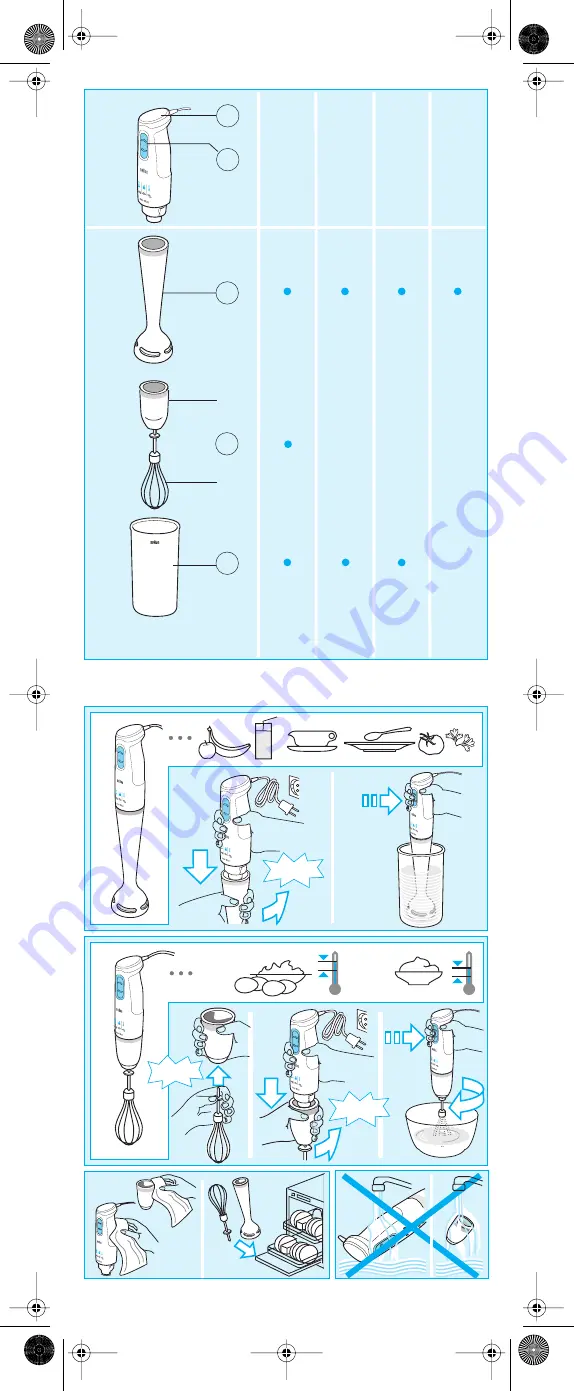 Braun MR 404 Manual Download Page 2