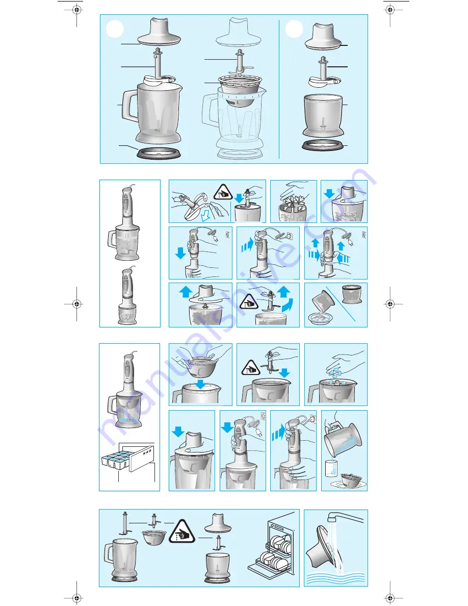 Braun MR 5550 M BC-HC Owner'S Manual Download Page 4