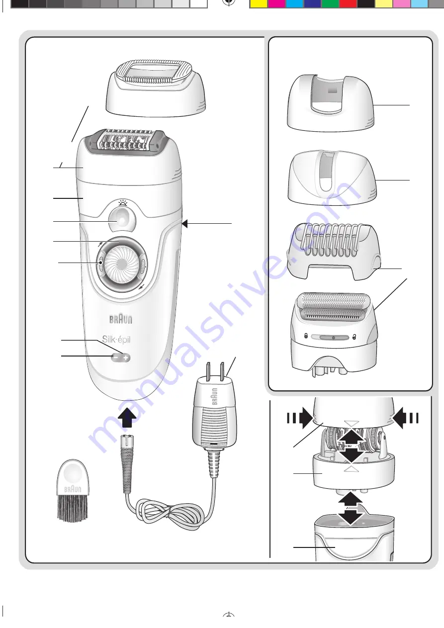 Braun Silk-epil 7 7181 WD Скачать руководство пользователя страница 3