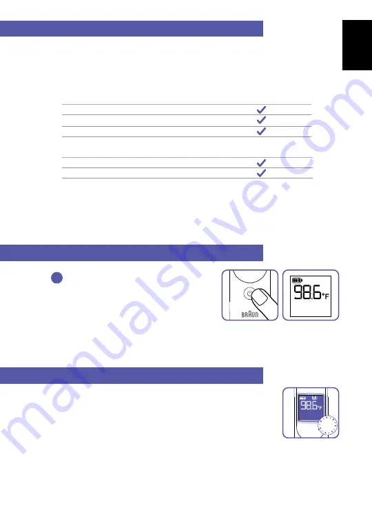 Braun ThermoScan IRT 6515 Owner'S Manual Download Page 9