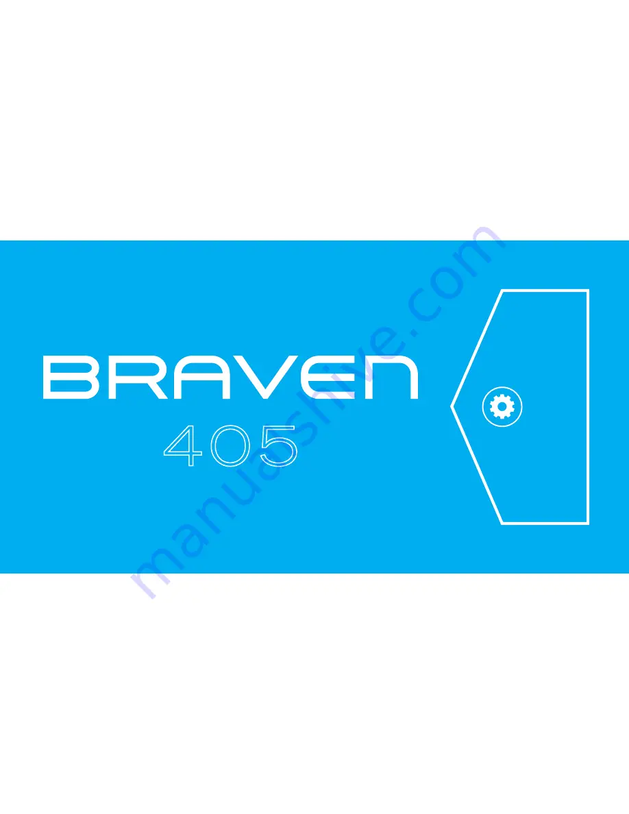 Braven 405 Quick Start Manual Download Page 1