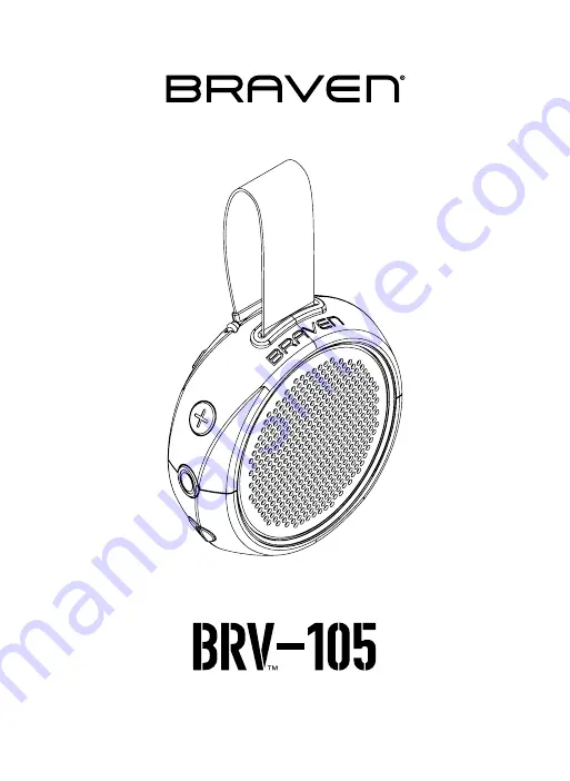 Braven BRV-105 Скачать руководство пользователя страница 1