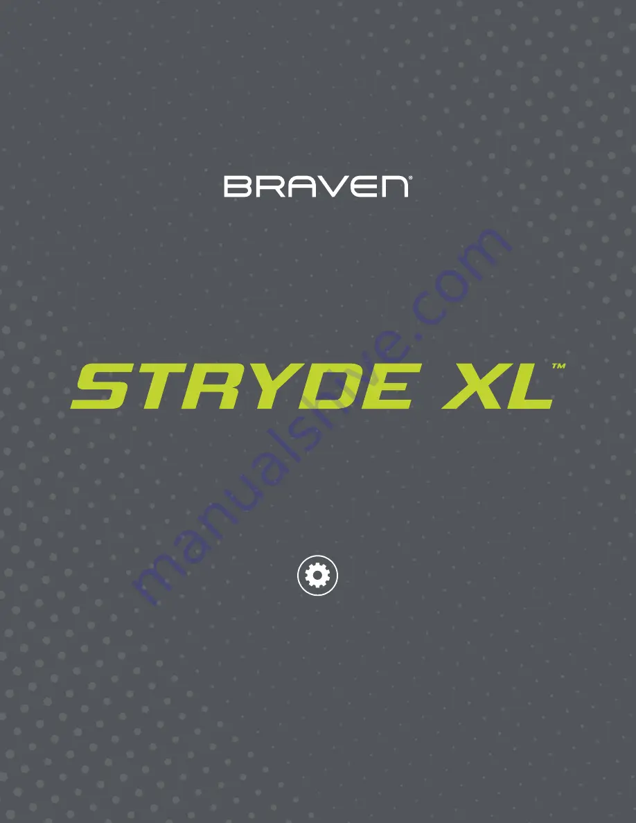 Braven Stryde XL Скачать руководство пользователя страница 1