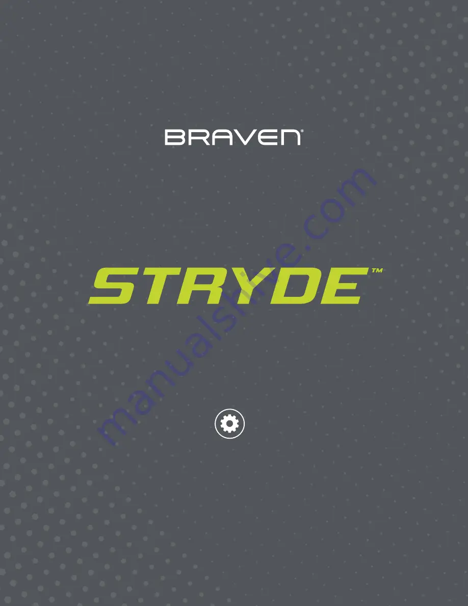 Braven Stryde User Manual Download Page 1