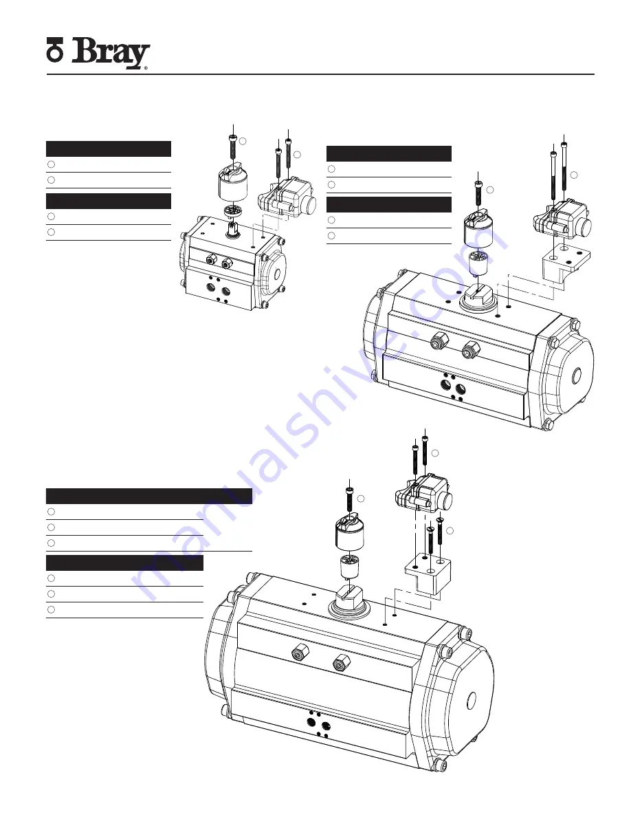 Bray 54 Series Installation, Operation And Maintenance Manual Download Page 9