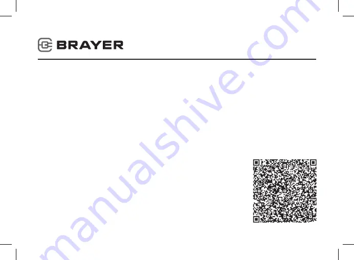 BRAYER BR1018 Instruction Manual Download Page 1