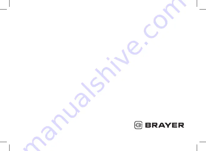 BRAYER BR1502 Instruction Manual Download Page 44