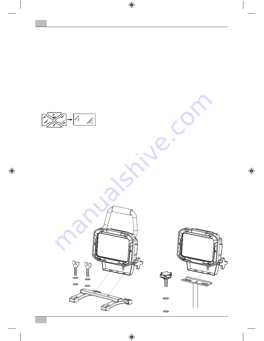 brennenstuhl ML DN 2806 S IP54 Operating Instructions Manual Download Page 6