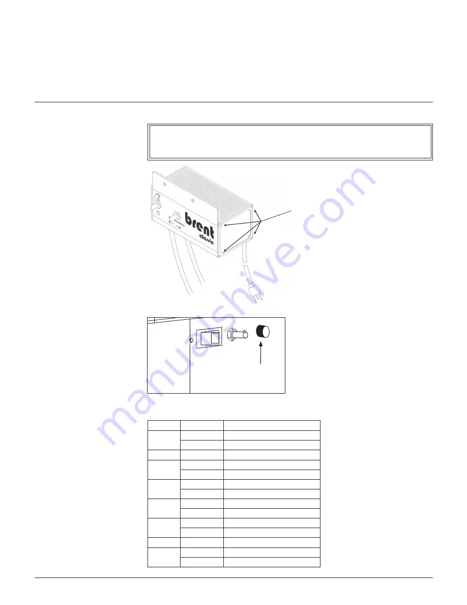 brent 16 Owner'S Manual Download Page 14