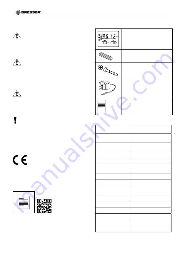 Bresser 7004030 Instruction Manual Download Page 6