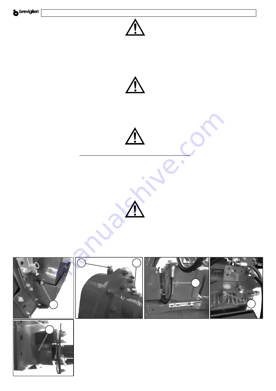 breviglieri doble-360 Operating And Maintenance Manual Download Page 18