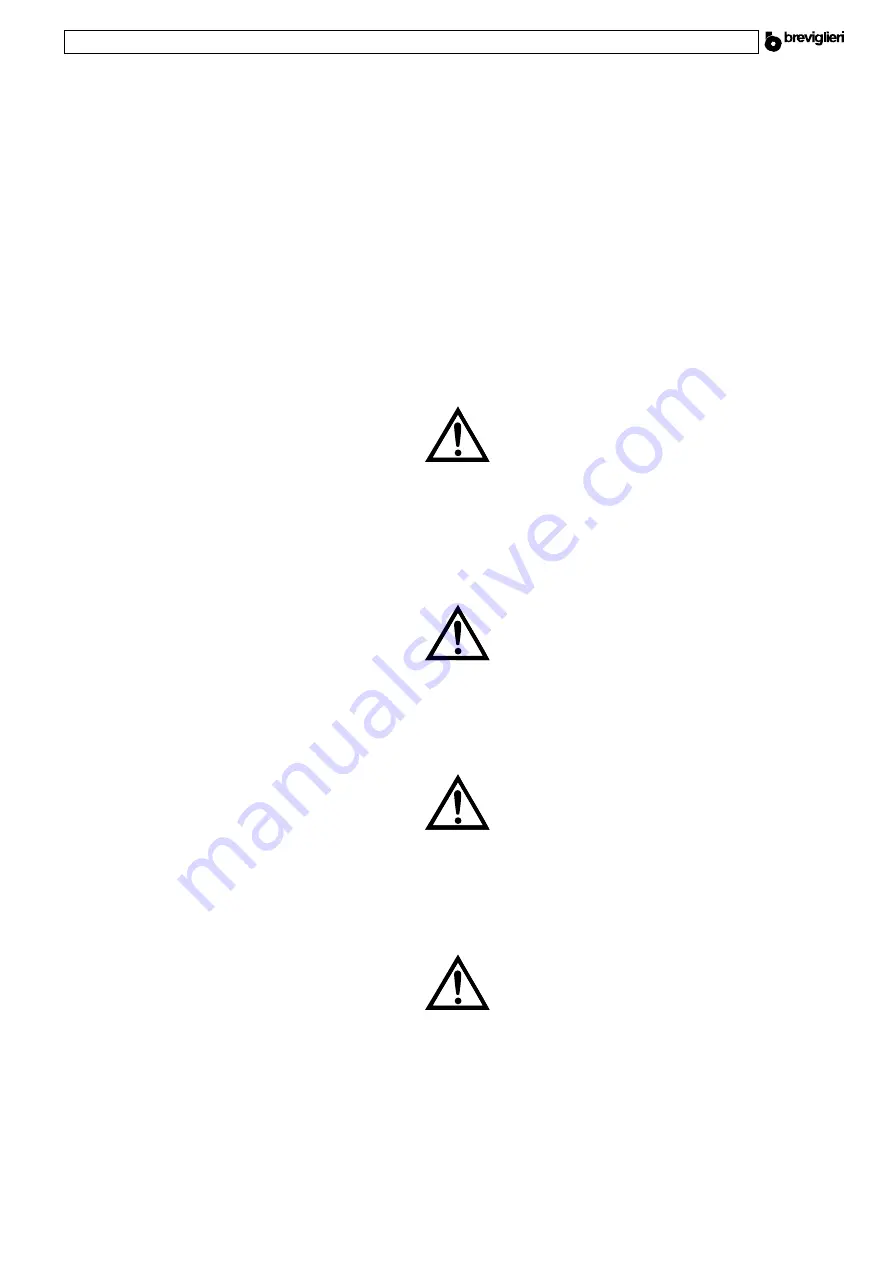 breviglieri doble-360 Operating And Maintenance Manual Download Page 81