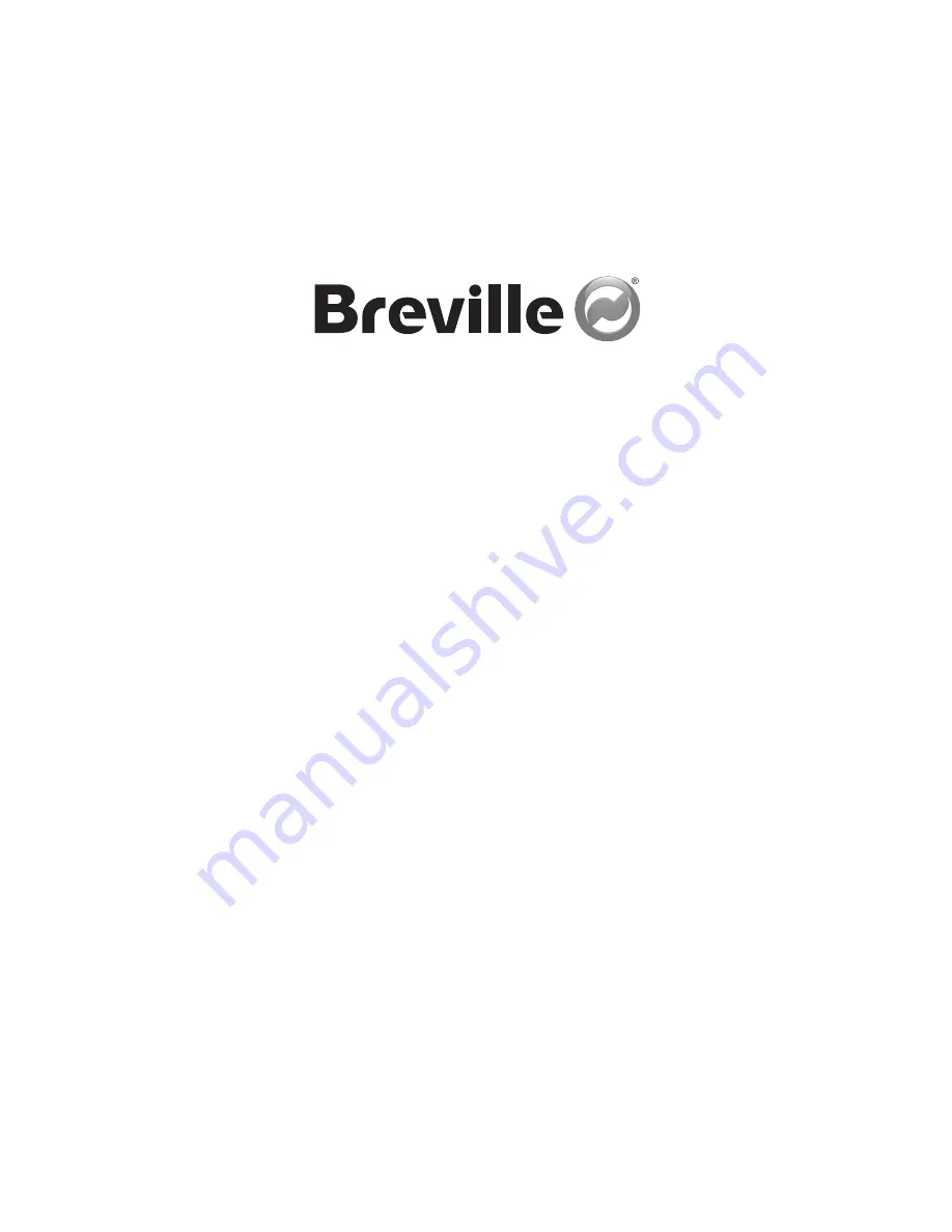 Breville VTT581 Instructions Manual Download Page 8