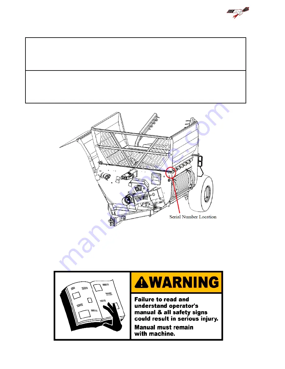 Bridgeview BALE KING 7400 Operator'S Manual Download Page 2