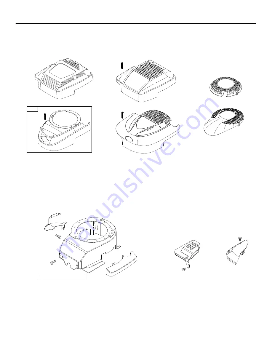 Briggs & Stratton 127800 Series Illustrated Parts List Download Page 6