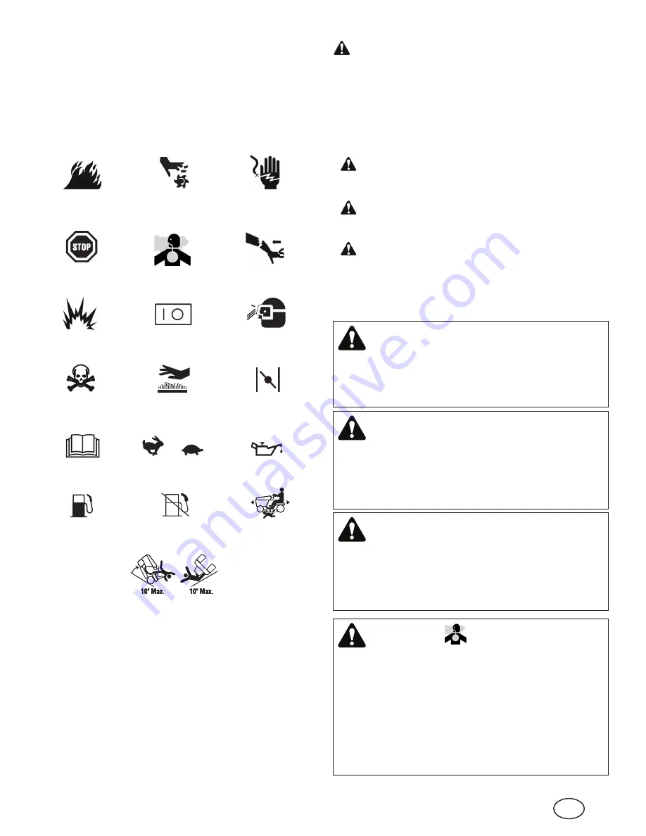 Briggs & Stratton 2691251-00 Operator'S Manual Download Page 229