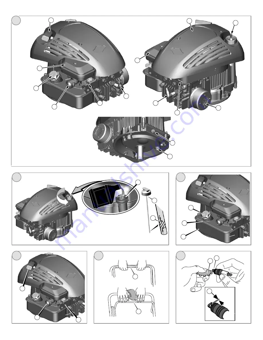 Briggs & Stratton 300 series Operator'S Manual Download Page 2