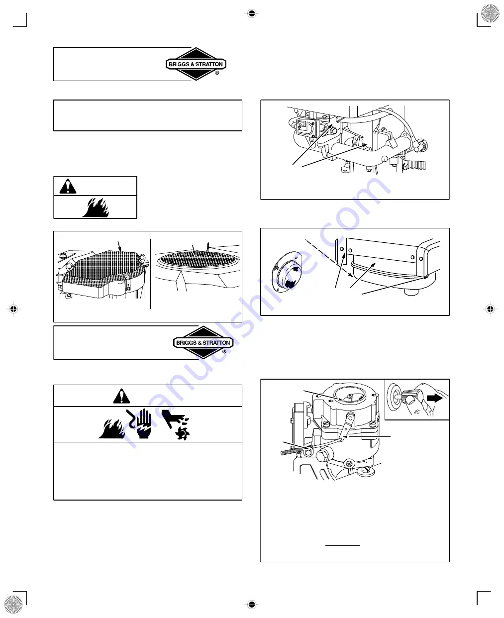 Briggs & Stratton 420000 Series Скачать руководство пользователя страница 14