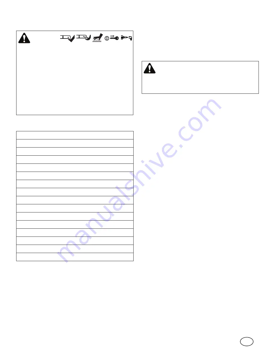 Briggs & Stratton 7800950-00 Operator'S Manual Download Page 19