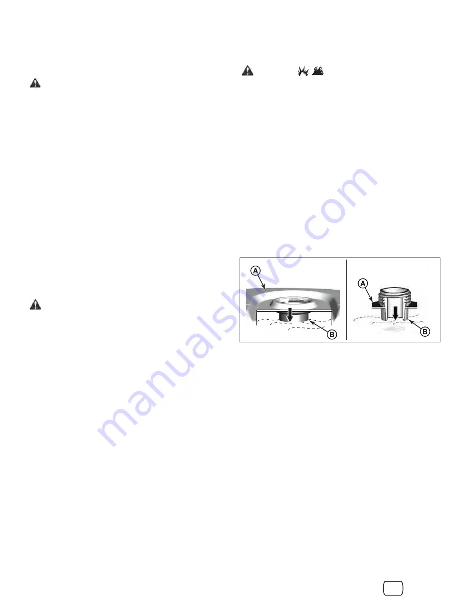 Briggs & Stratton Legacy XL Operator'S Manual Download Page 15