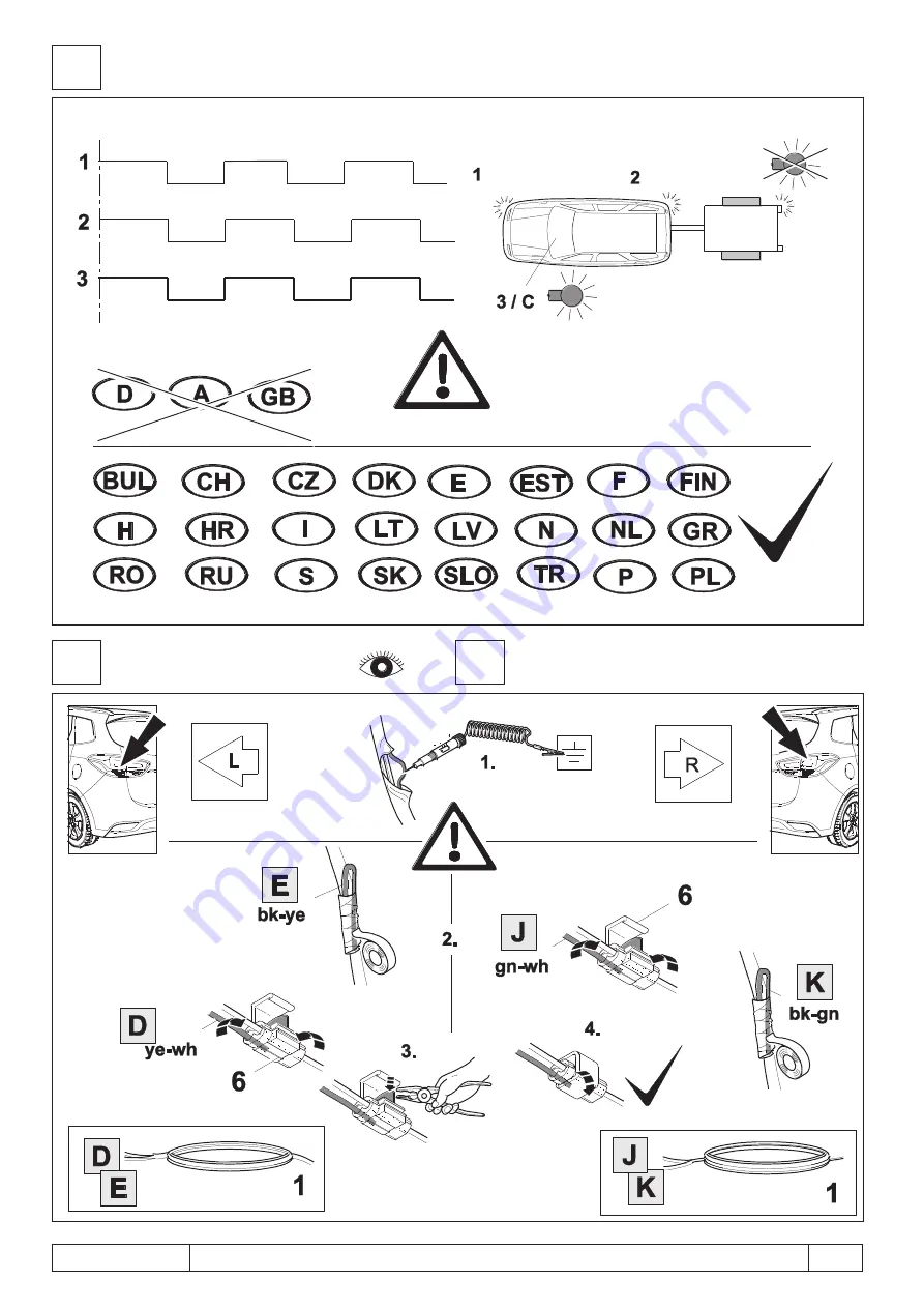 Brink 766134 UNIVERSAL Installation Instructions Manual Download Page 6