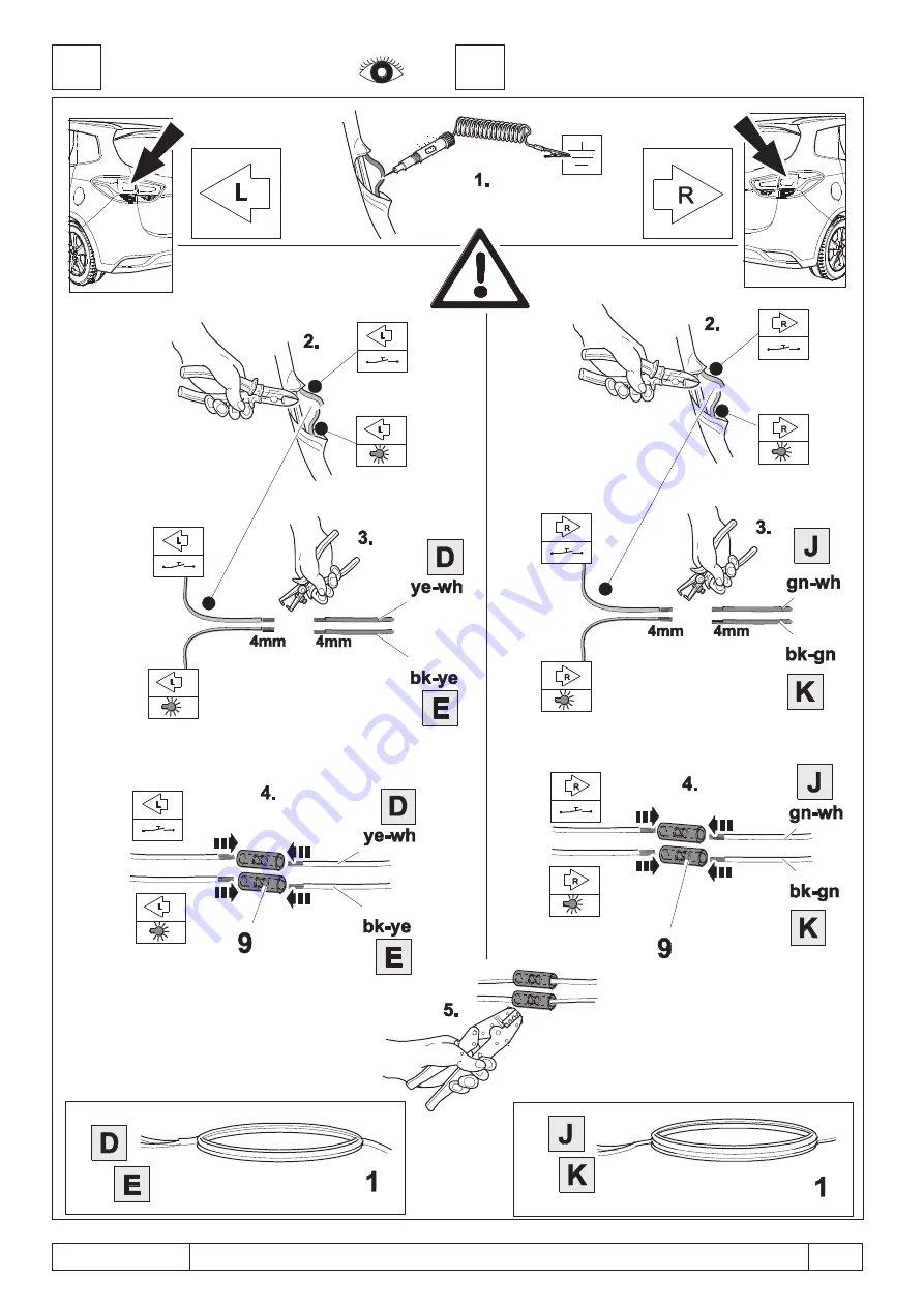 Brink 766134 UNIVERSAL Installation Instructions Manual Download Page 8