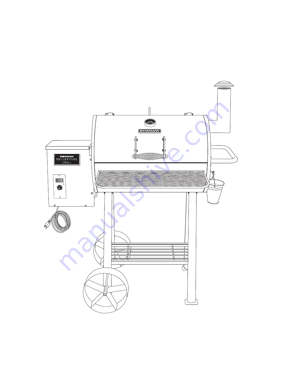 Brinkmann 3091 Pellet Fuel Grill Скачать руководство пользователя страница 43