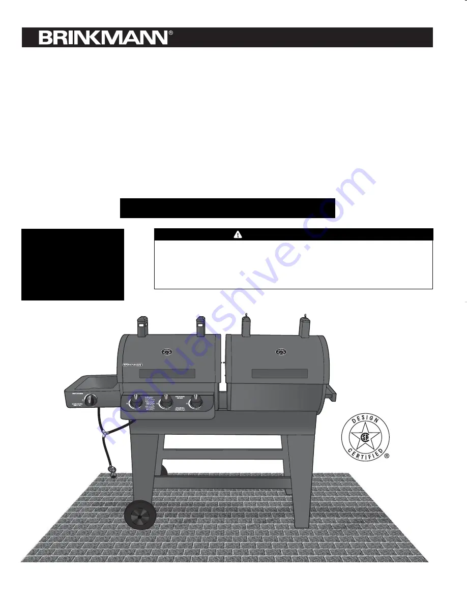 Brinkmann 3820 Скачать руководство пользователя страница 1