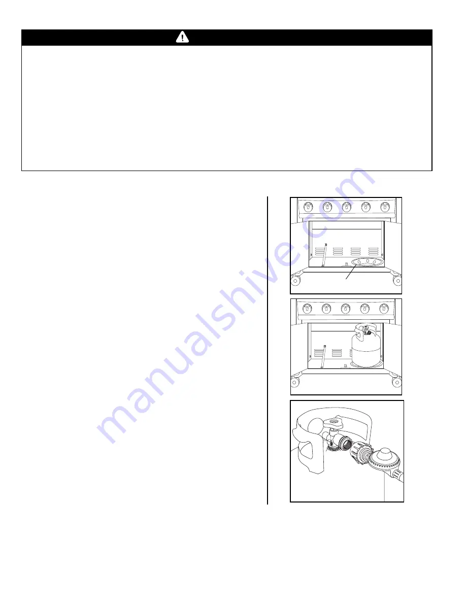 Brinkmann 5 Burner Gas Grill with Smoker Owner'S Manual Download Page 7