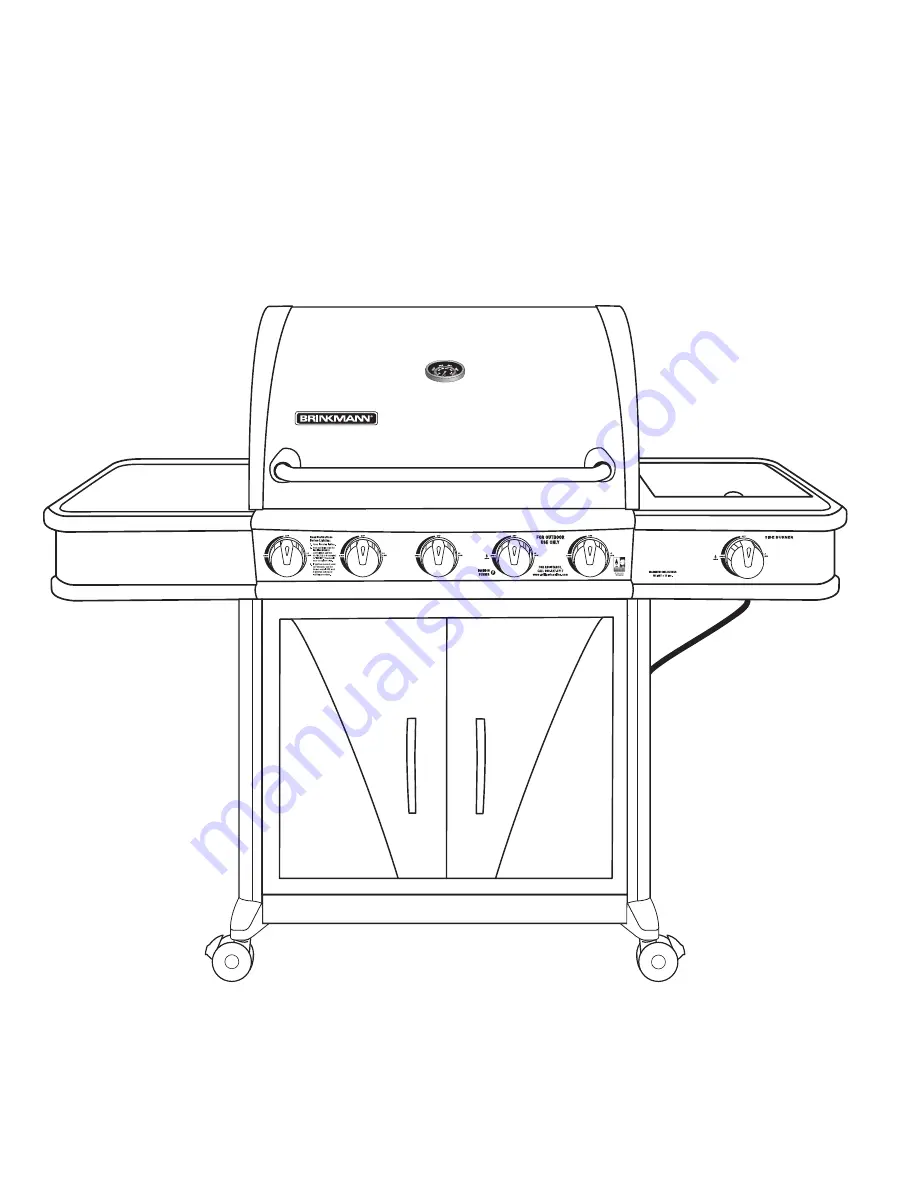 Brinkmann 5 Burner Gas Grill with Smoker Owner'S Manual Download Page 32