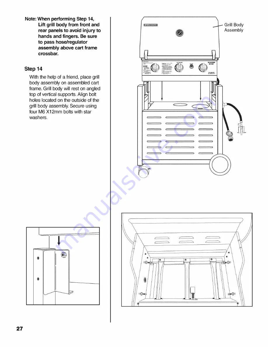 Brinkmann 6345 Grand Gourment Owner'S Manual Download Page 28