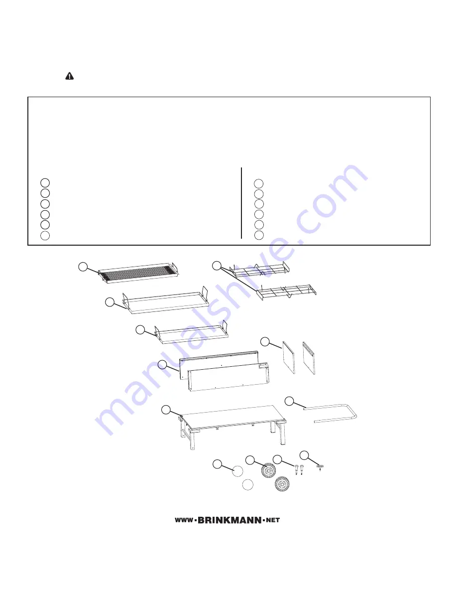 Brinkmann COOK'N CAJUN Owner'S Manual Download Page 9