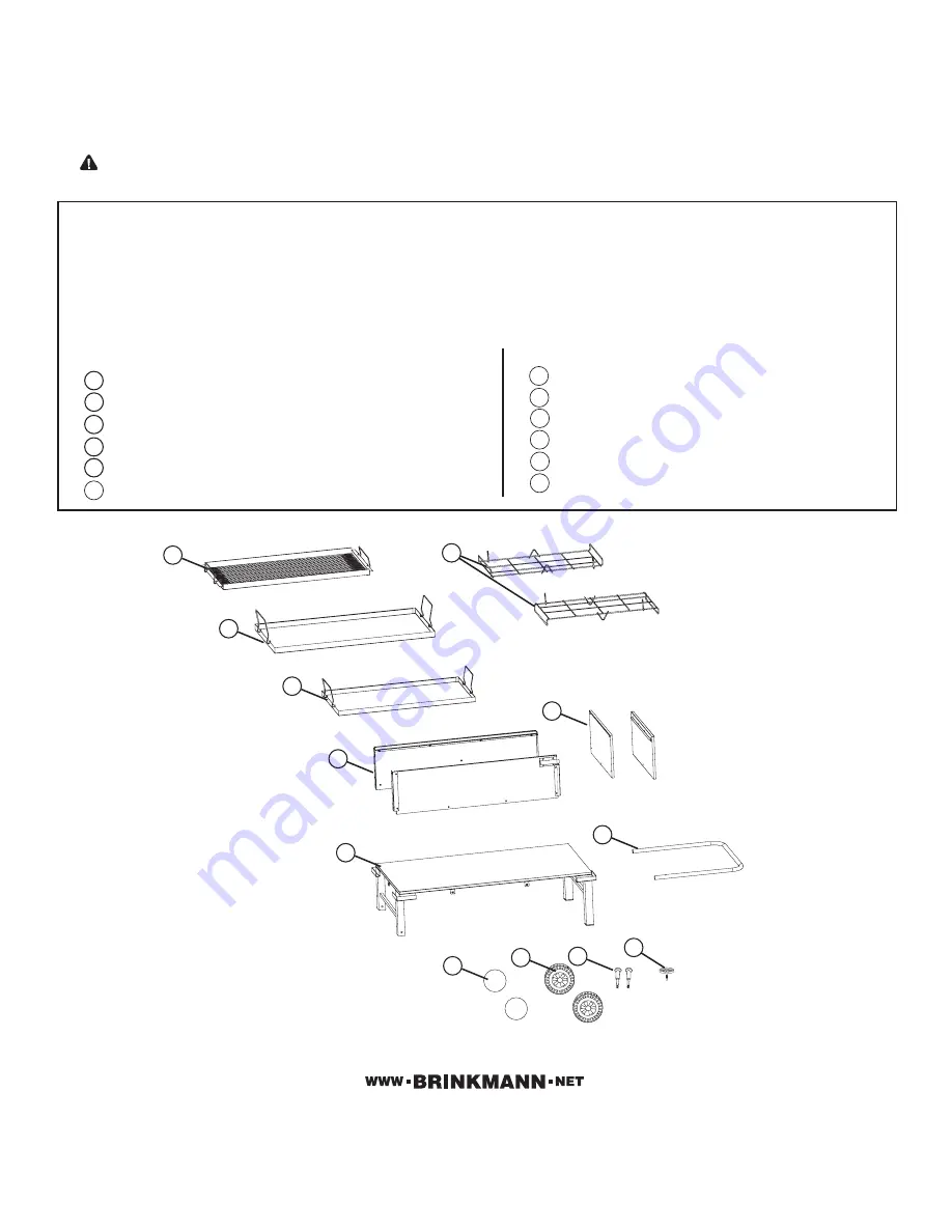 Brinkmann COOK'N CAJUN Owner'S Manual Download Page 23