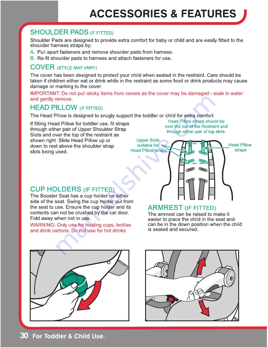 Britax 8000/A/2004 Series Manual Download Page 30