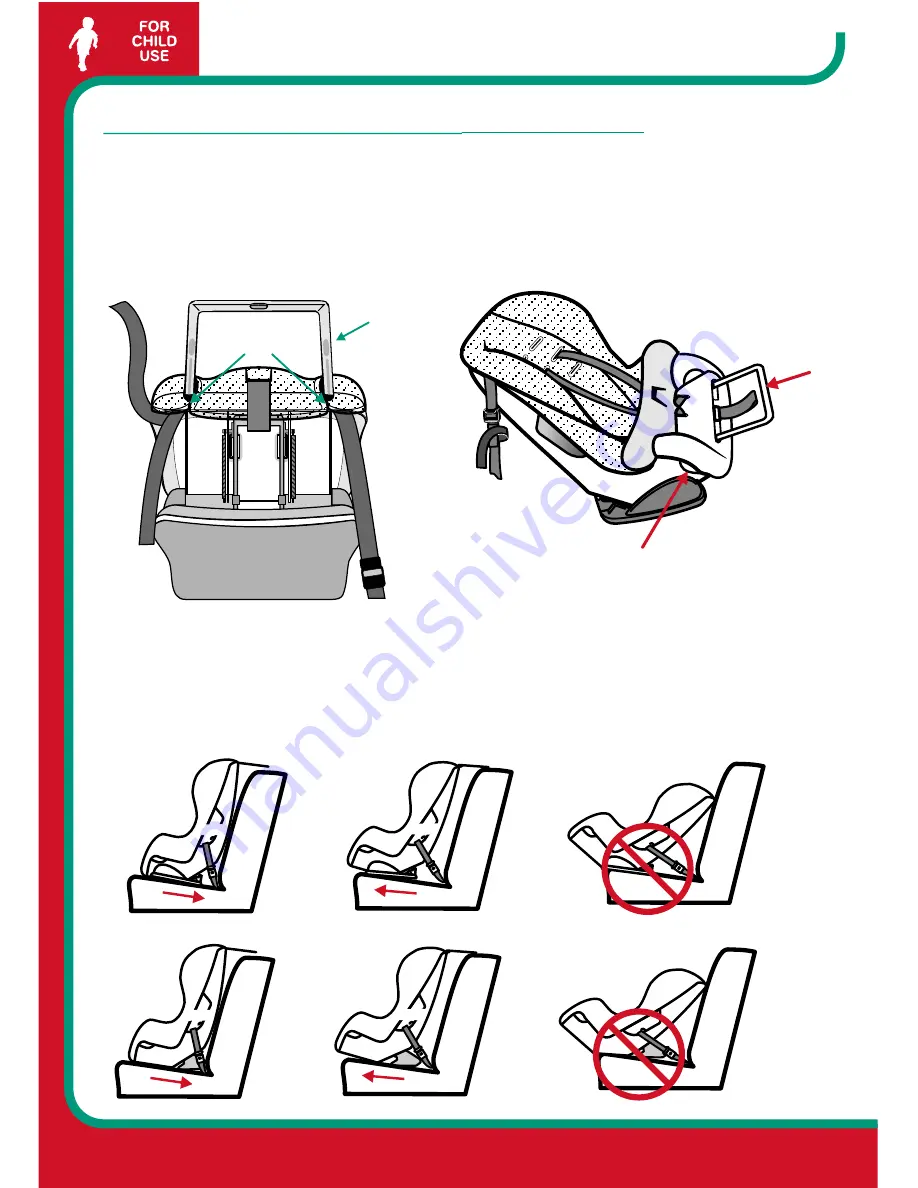 Britax CONVERTIBLE CHILD RESTRAINT Скачать руководство пользователя страница 18