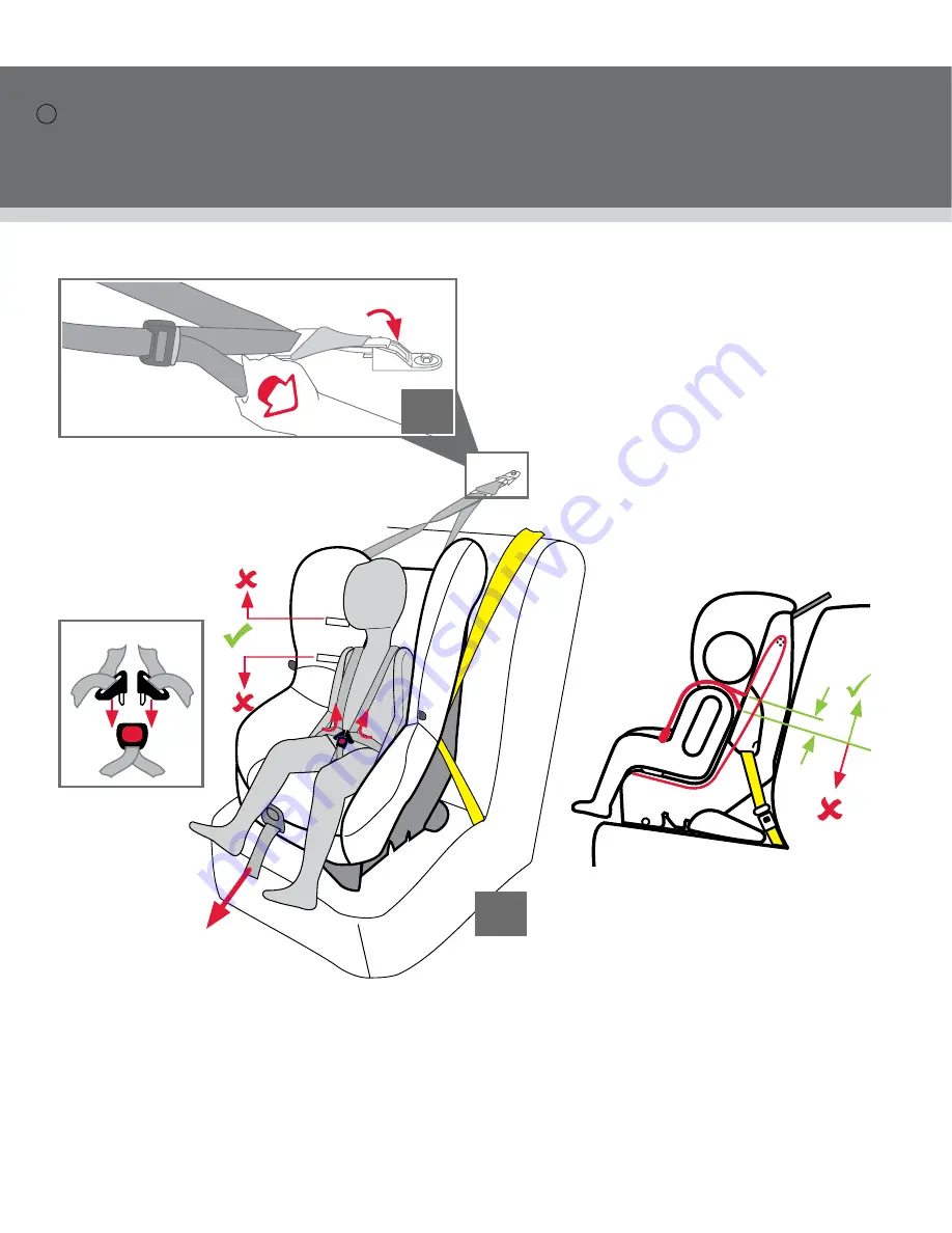 Britax CONVERTIBLE CHILDRESTRAINT Скачать руководство пользователя страница 5