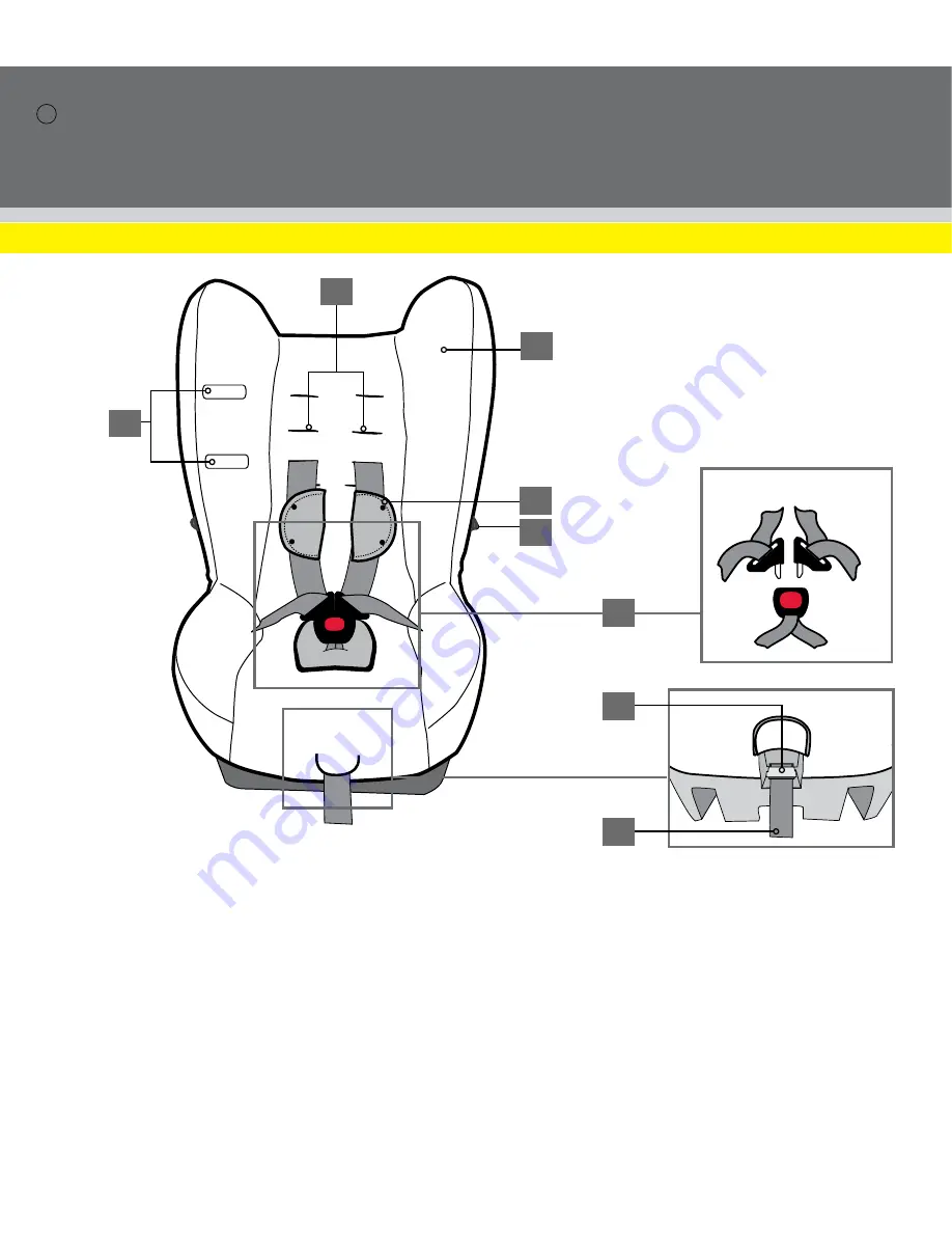 Britax CONVERTIBLE CHILDRESTRAINT Instruction Book Download Page 37