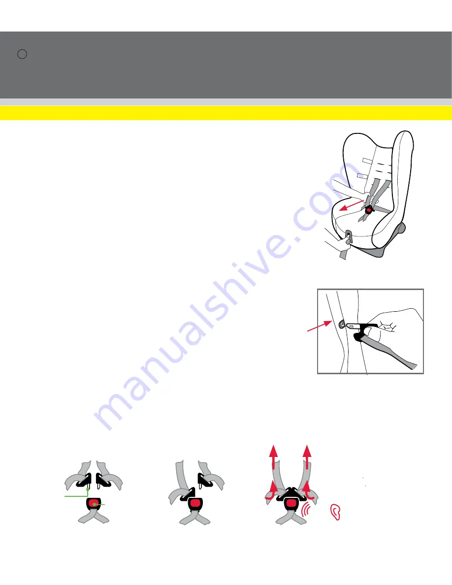 Britax CONVERTIBLE CHILDRESTRAINT Instruction Book Download Page 47