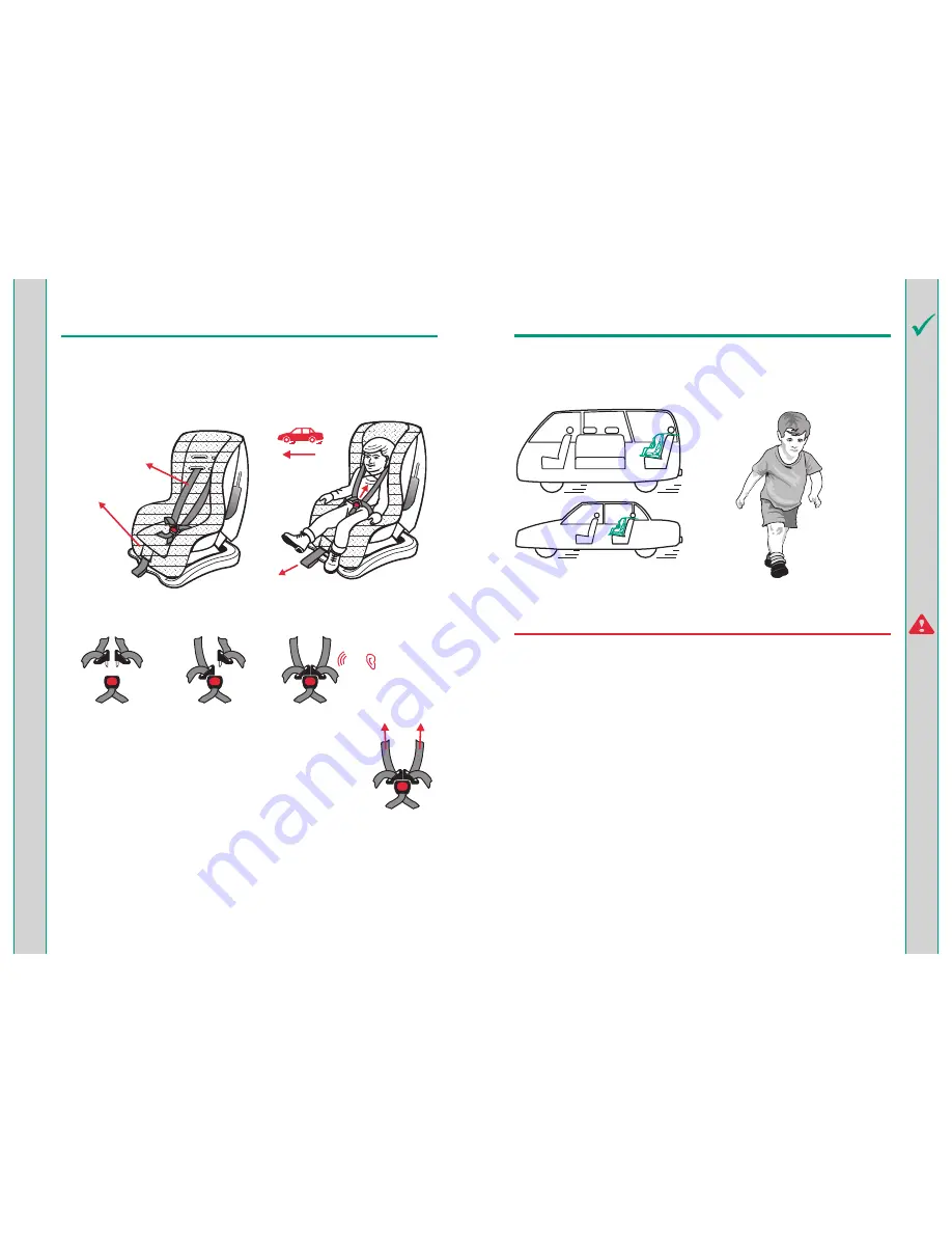 Britax FORWARD FACING CHILD RESTRAINT Instruction Book Download Page 9