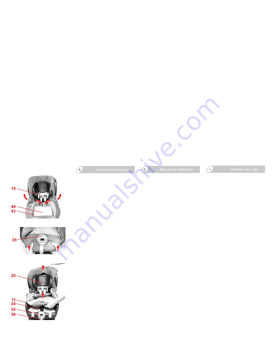 Britax KING PLUS - ANNEXE 599 Manual Download Page 49