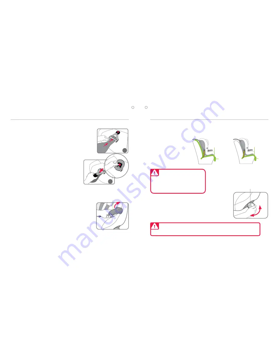 Britax MAXI GUARDSICT8300 A 2013 series Instructions For Installation & Use Download Page 19